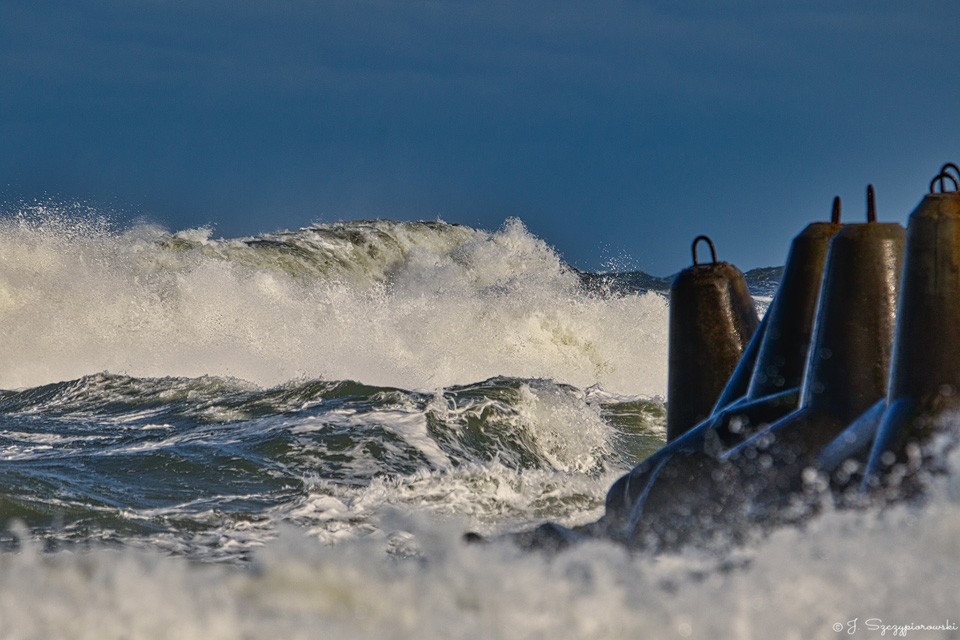 Sztorm nad Bałtykiem