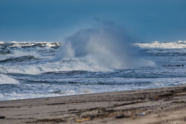 Sztorm nad Bałtykiem