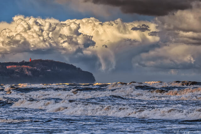 Sztorm nad Bałtykiem