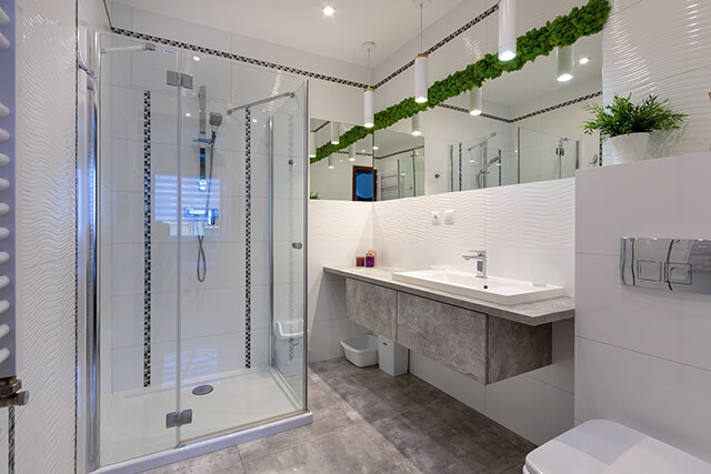 Łazienka pokoju 4 osobowego