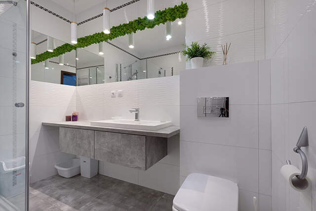 Łazienka pokoju 4 osobowego